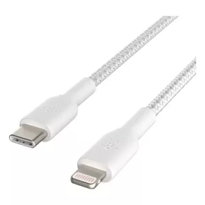 Lightning Cable Belkin CAA004BT1MWH 1m White