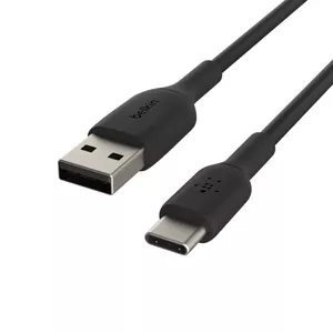 Belkin CAB001BT1MBK USB kabelis 1 m USB A USB C Melns