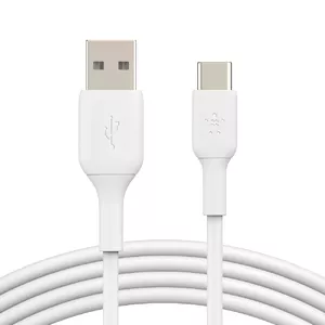 Belkin BoostCharge USB kabelis 1 m USB A USB C Balts