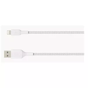 Lightning Cable Belkin CAA002BT1MWH 1m White