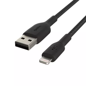 Кабель Lightning Belkin CAA002BT0MBK 0.15м Черный