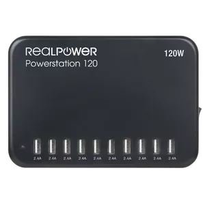Lādētājs iekštelpās RealPower Power Station 120
