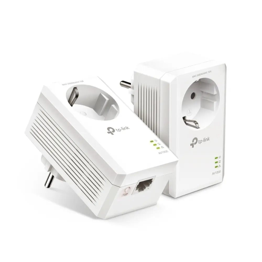 TP-Link TL-PA7017PKIT AV1000 Gigabit caurejošais Powerline
