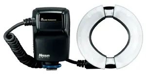 Compact Flash Nissin MF18 for Sony — Black, AA battery powered, input 1.2 V