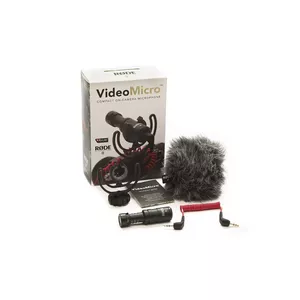 RØDE VideoMicro Melns Digitālās kameras mikrofons