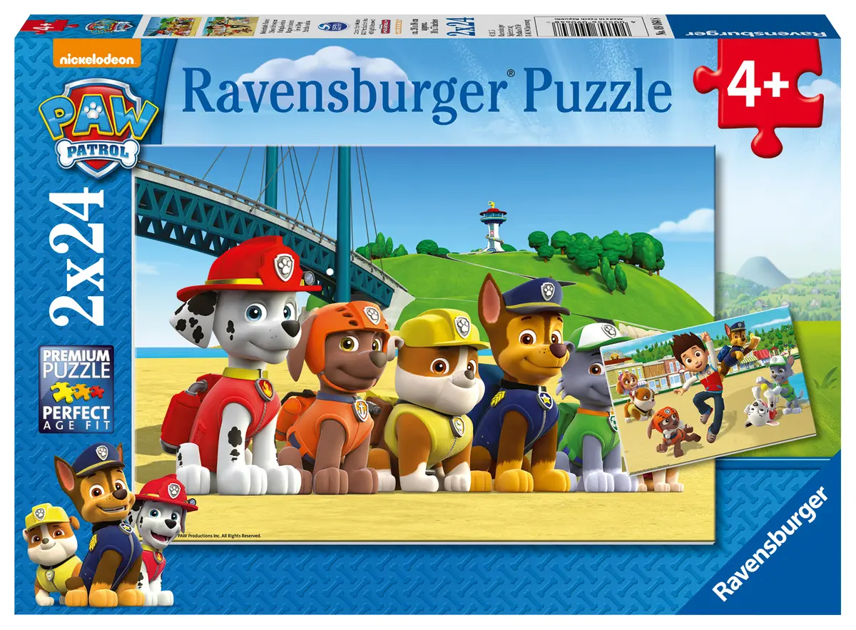 Ravensburger Heroic Dogs Puzle 24 Gabaliņi