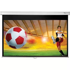 Projection screen OPTOMA DS-9092PWC 92" (2.34 m) 16:9 manual, viewable 2.03 m × 1.145 m, white