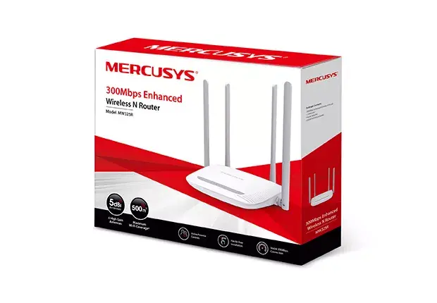 MERCUSYS MW325R galda maršrutētājs — Wi‑Fi 4 300 Mb/s Photo 3