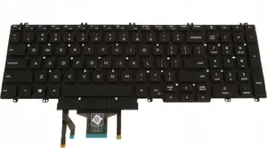 Wired USB 102-Key English-International Keyboard Dell M25NK