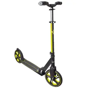 Самокат Muuwmi Aluminium Scooter PRO 215 mm lime — алюминиевая дека, колеса 215 мм