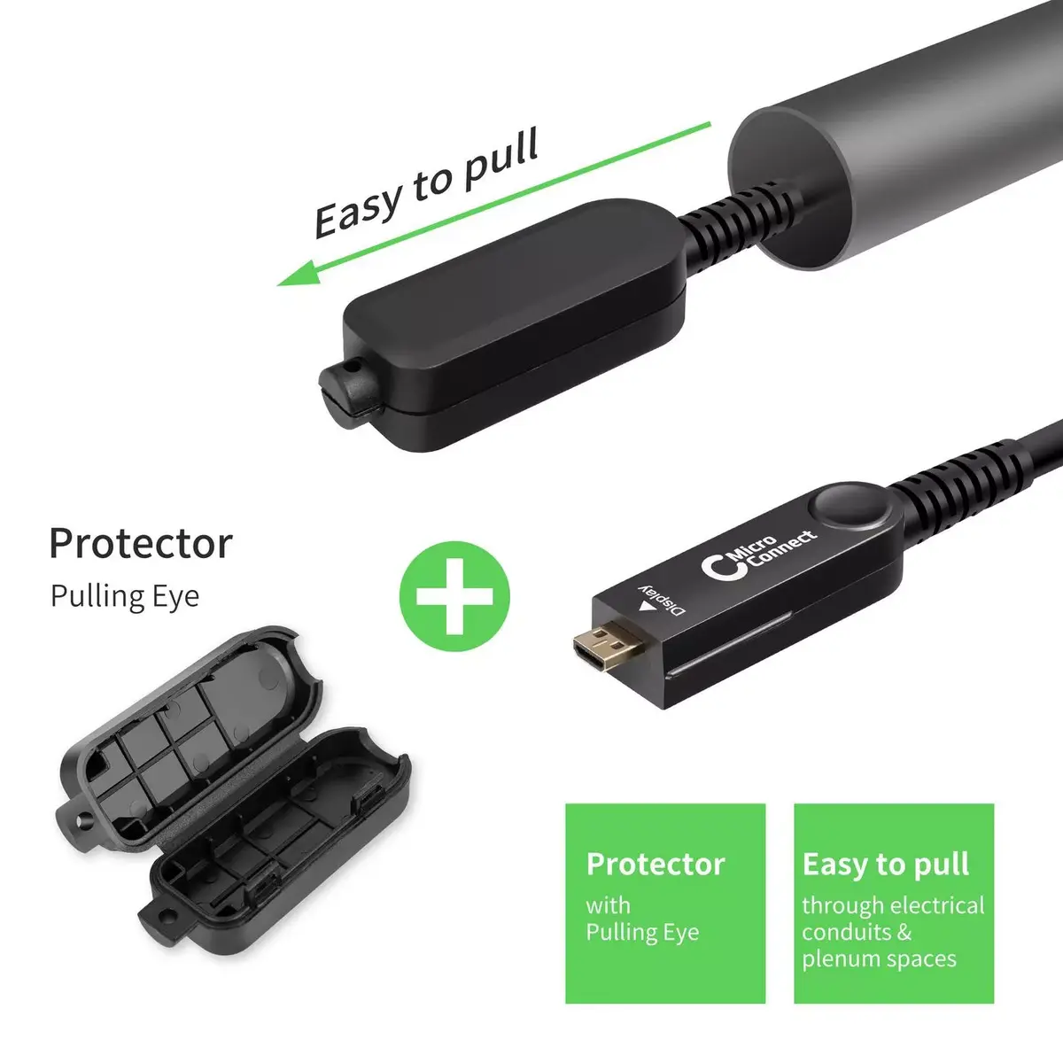 HDMI A-D kabelis Microconnect HDM191910V2.0DOP Photo 2