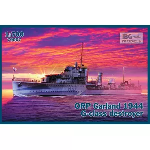 Plastic model ORP Garland 1944 G-class destroyer