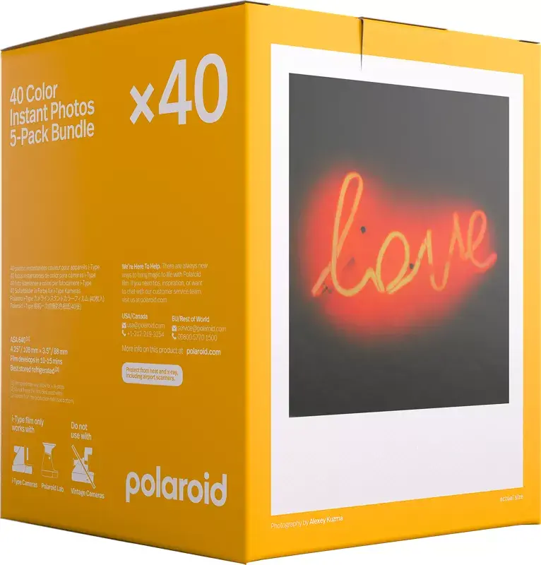 Krāsu filma I-Type Polaroid 5-Pack Photo 4