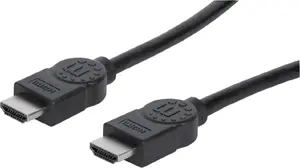 Manhattan High Speed HDMI Cable with Ethernet 4K at 30Hz Male to Male 3m Black