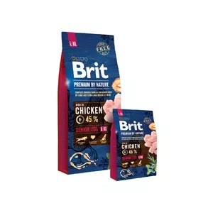 Brit Premium by Nature Senior L+XL 15 kg Ābols, Cālis, Kukurūza