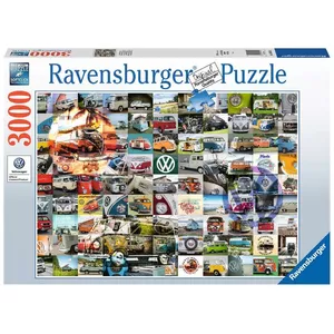 Пазл Ravensburger Contour Puzzle 3000 элементов — 3000 шт., возраст 14+, размеры 301×55 мм
