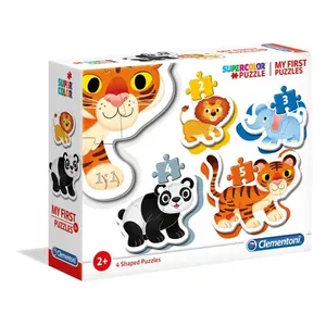 Пазл Clementoni My First Puzzles — 2 элемента, животные, для детей от 3 лет