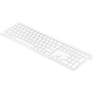 HP Pavilion 600 bezvadu tastatūra, pilna izmēra, QWERTY, balta