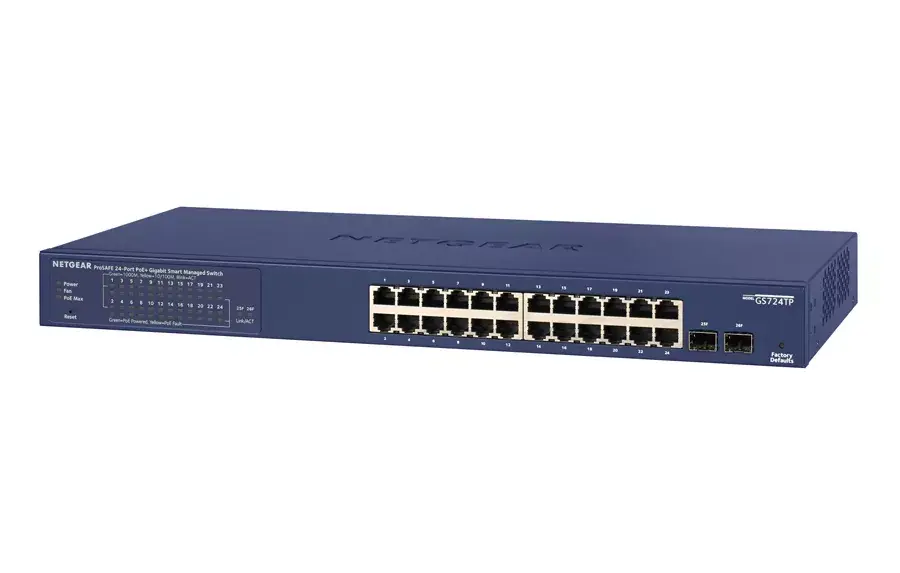 Pārvaldāms slēdzis NETGEAR GS724TP Photo 3