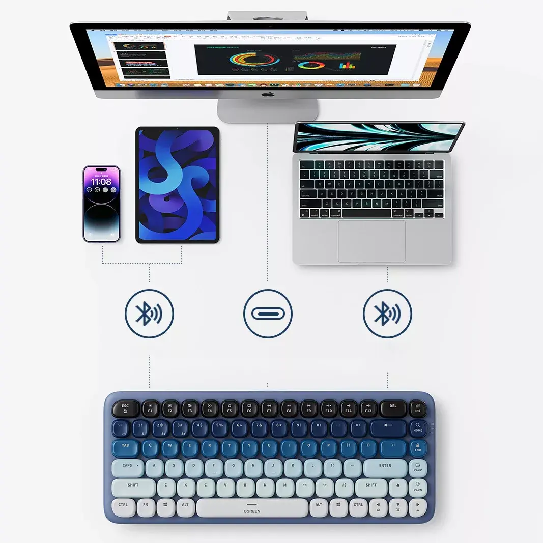 A4Tech Bloody B120 Neon gaming keyboard Photo 48