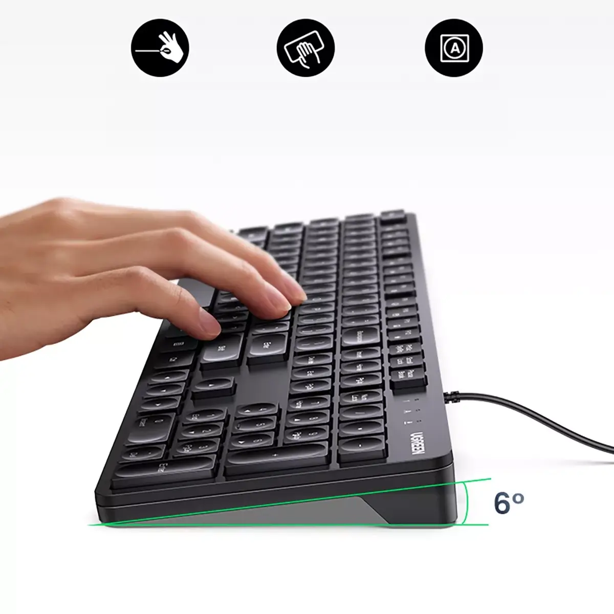 A4Tech Bloody B120 Neon gaming keyboard Photo 60