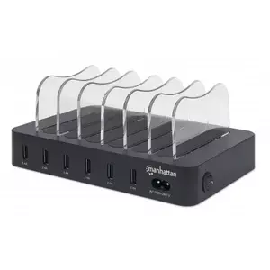 Lādētāja stacija Manhattan 6x USB-A porti