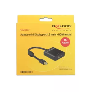Адаптер видео кабеля DeLOCK 62611 Mini DisplayPort на HDMI