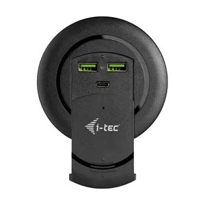 Lādētājs i-tec Iebūvēts galda ātrās uzlādes lādētājs USB-C PD 3.0 + 3x USB 3.0 QC3.0 96 W