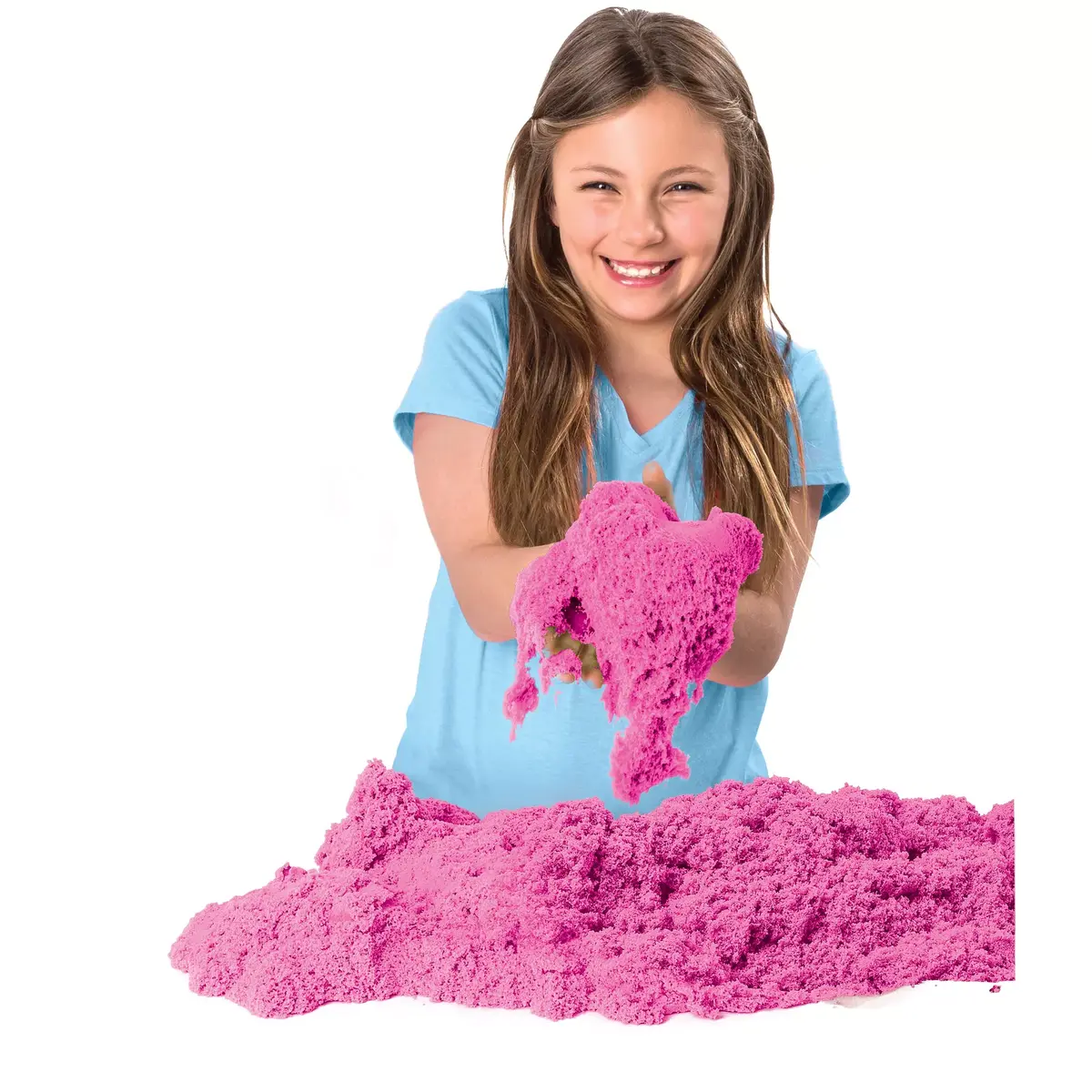 Детский кинетический песок Spin Master Kinetic Sand Розовый Photo 3