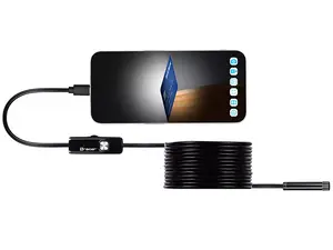 Industrial endoscope TRACER HardWire 70° — 8 mm lens, 70° viewing angle, 640×480, 5 m USB, IP67