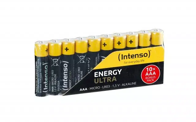 INTENSO 7501910 AAA alkaliskās, 10 gab. Photo 3