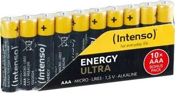 INTENSO 7501910 AAA alkaline batteries, 10 pcs Photo 5