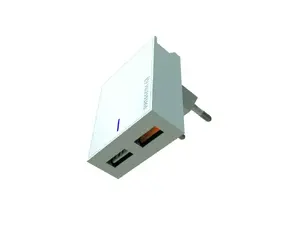 SWISSTEN Premium Travel Charger SW-DET-23W-QC30-WH, 23W, 2x USB, Quick Charge 3.0, White