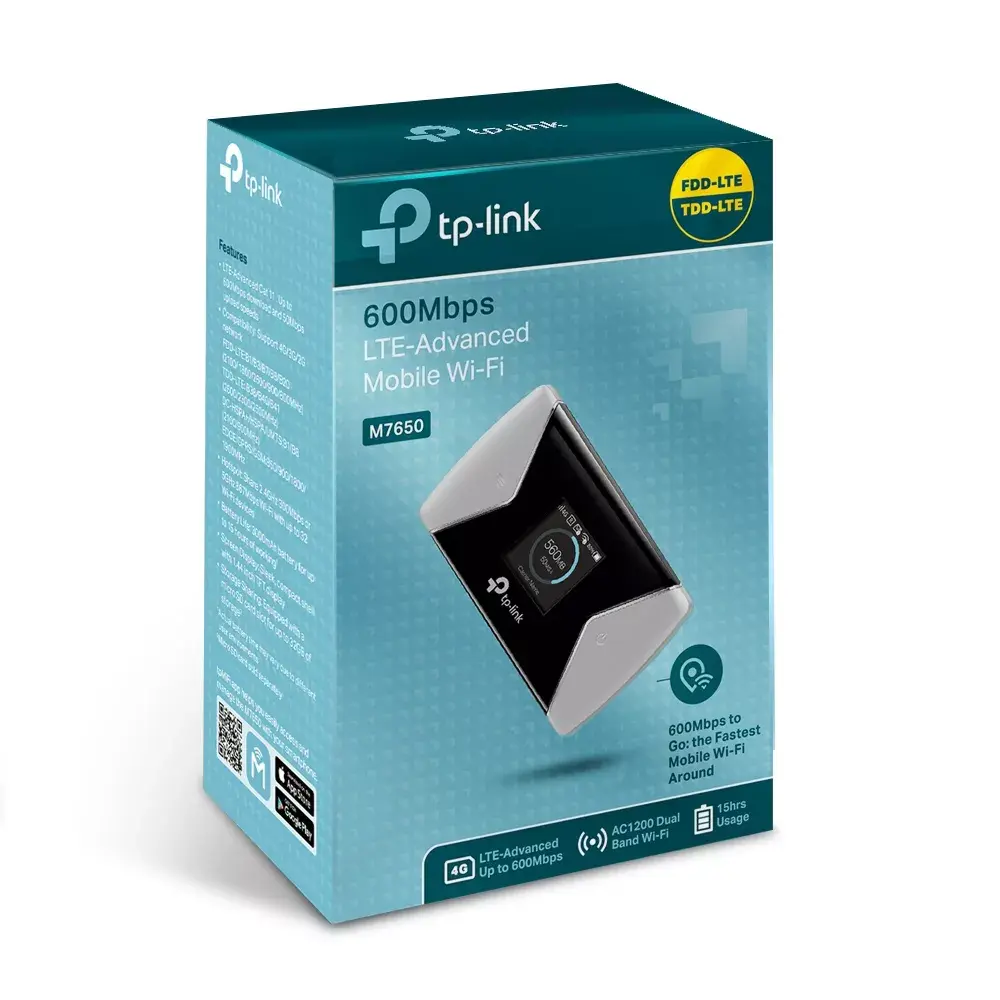 Mobilā bezvadu tīkla iekārta TP-Link M7650 Photo 3