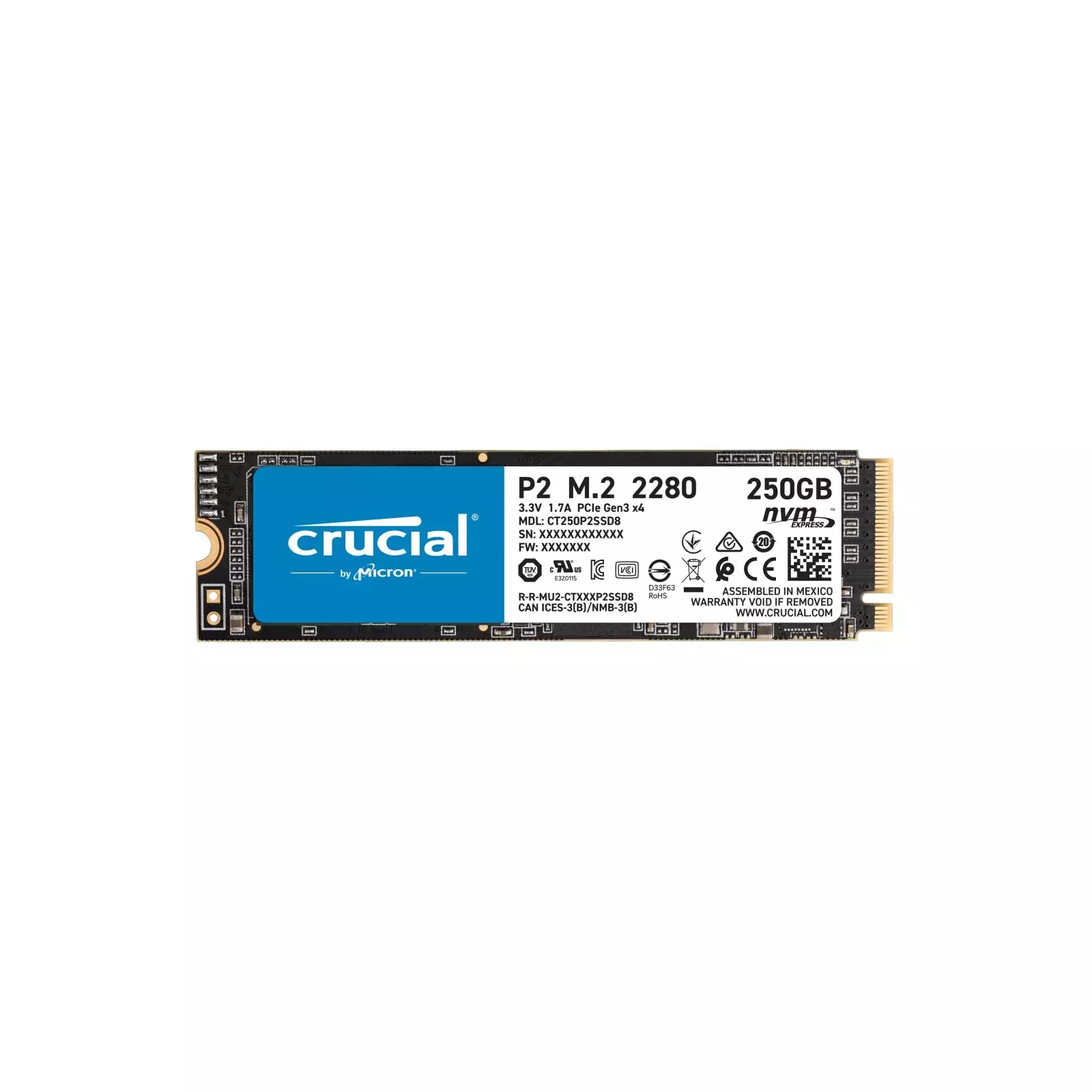 CRUCIAL CT250P2SSD8 Photo 1