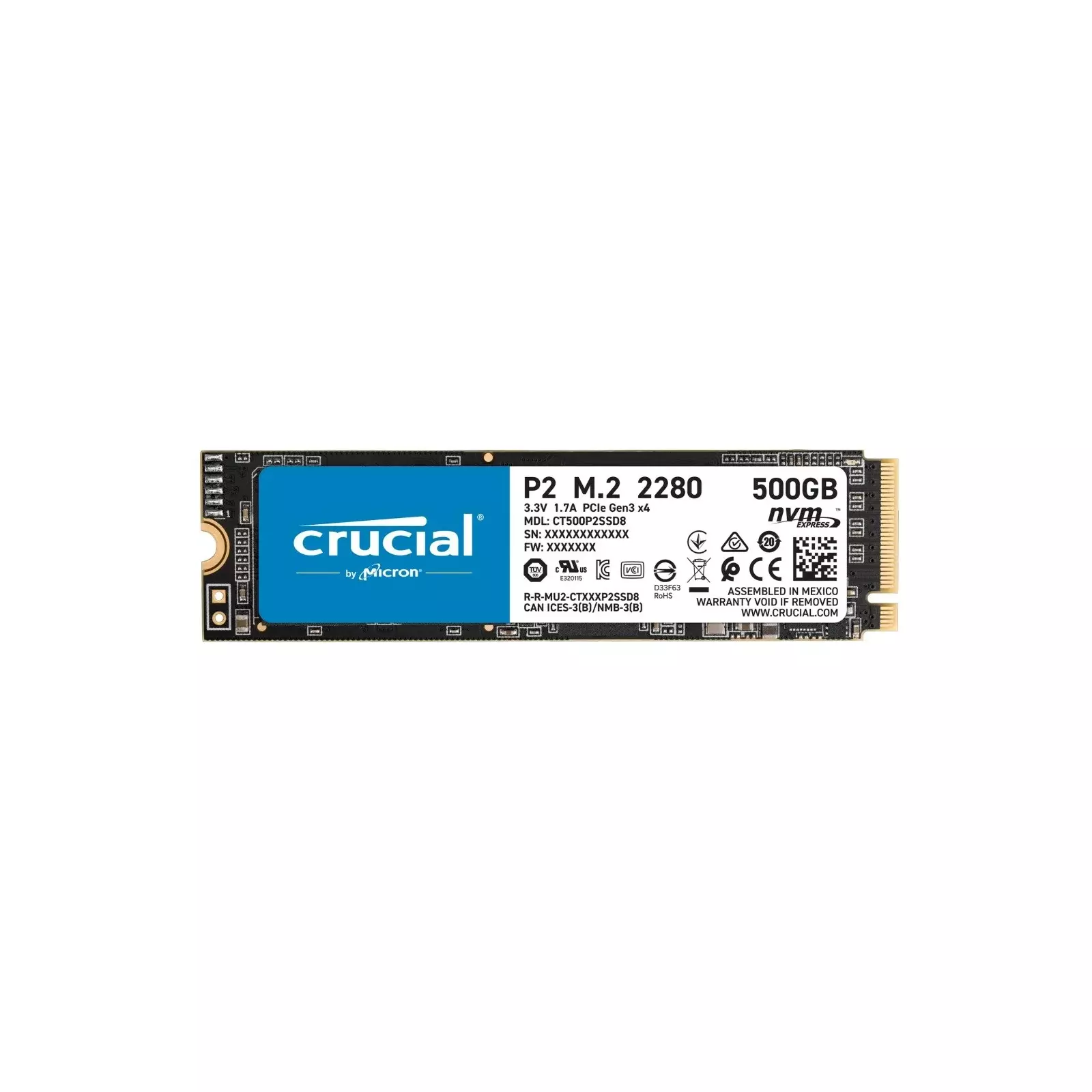 CRUCIAL CT500P2SSD8 Photo 1