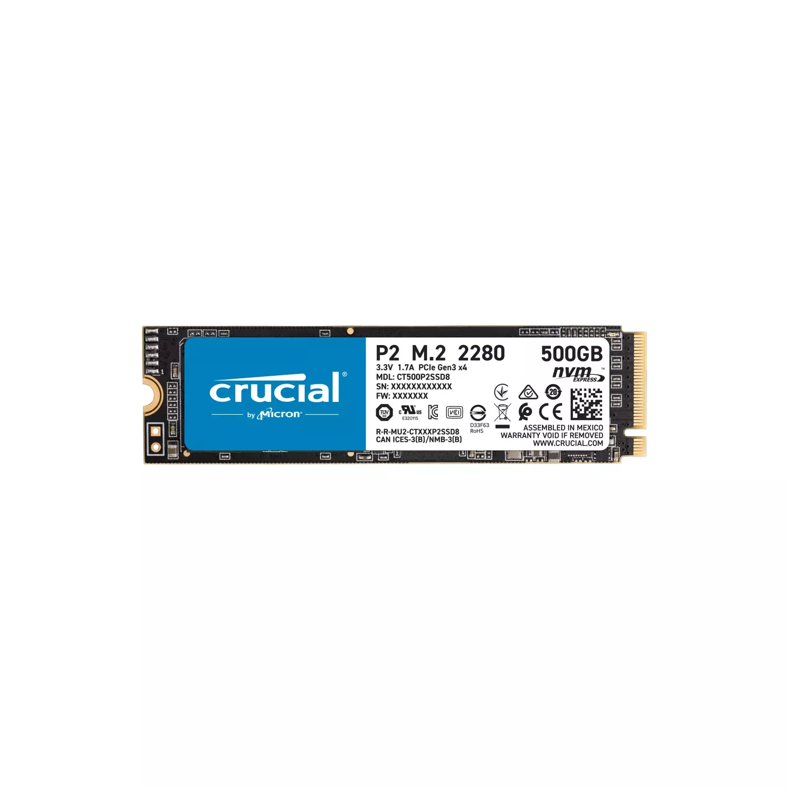 CRUCIAL CT500P2SSD8 Photo 2