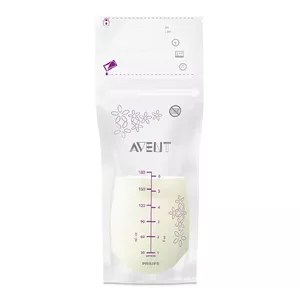 Krūts piena uzglabāšanas maisiņi Philips Avent SCF603/25 — 180 ml, PET, 25 gab., 99×256 mm