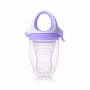 Силиконовый фидер Kidsme 160361LA Lavender — для прикорма детей от 6 месяцев