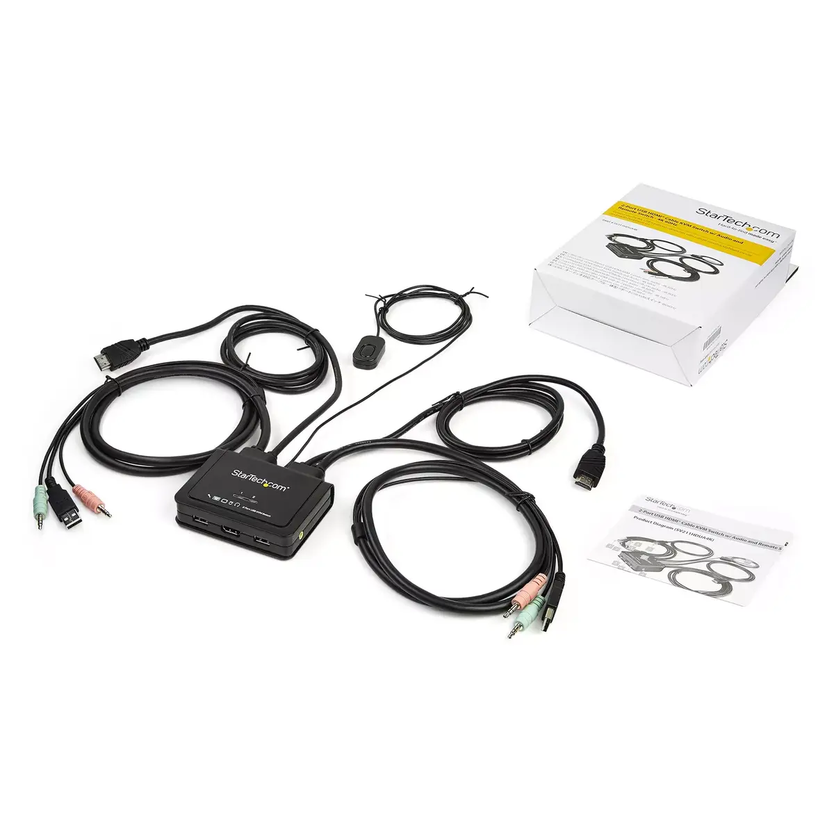 StarTech SV211HDUA4K 2-portu HDMI 4K KVM slēdzis Photo 6