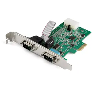 StarTech PEX2S953 2-portu PCI Express RS232 seriālā adaptera karte ar 16950 UART
