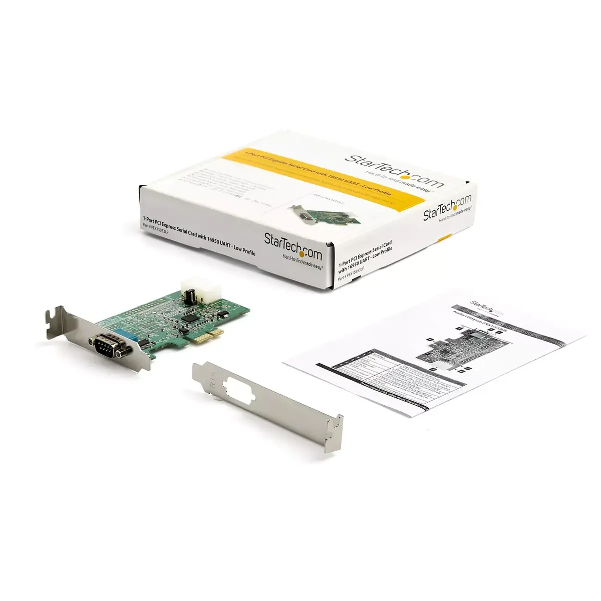 PCIe 4-port RS232 Serial Card StarTech PEX4S953 Photo 6