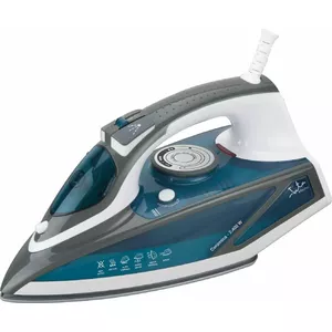 JATA PL619C iron Steam iron Ceramic soleplate 2600 W Blue, Grey, White