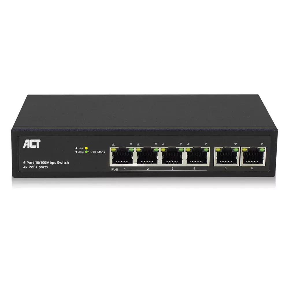 Коммутатор ACT AC4430 6 портов 10/100Mbps Photo 3