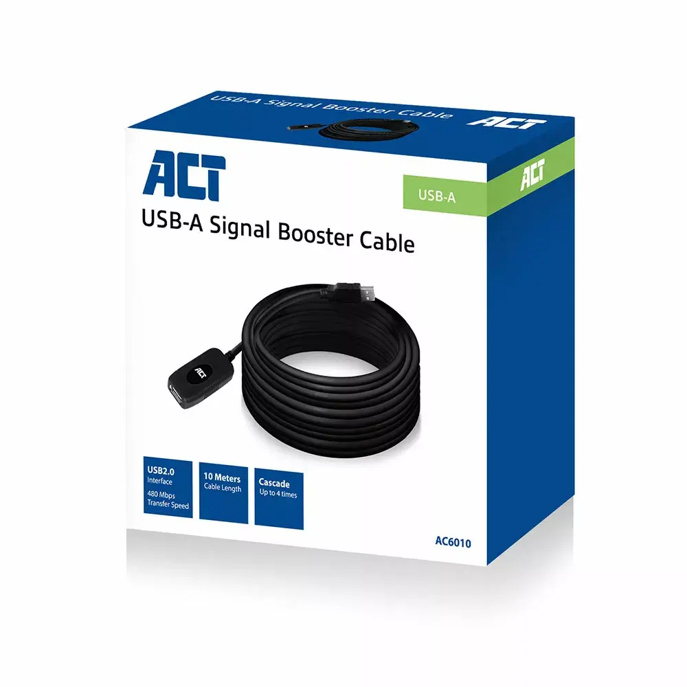 USB 2.0 pastiprinātājs ACT AC6010 Photo 4