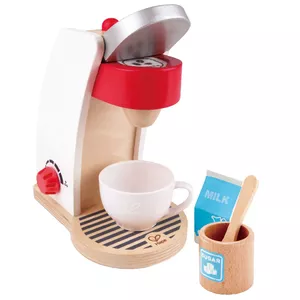 Игрушечная кофемашина Hape My Coffee Machine для сюжетно-ролевых игр, многоцветная, 3+