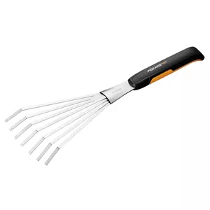 Fiskars 1027044 grābeklis Rokas grābeklis Melns, Sudrabs Tērauds