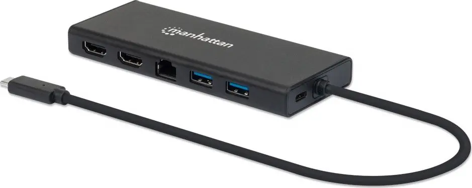 Док-станция Хаб Manhattan USB-C 152747 Photo 6