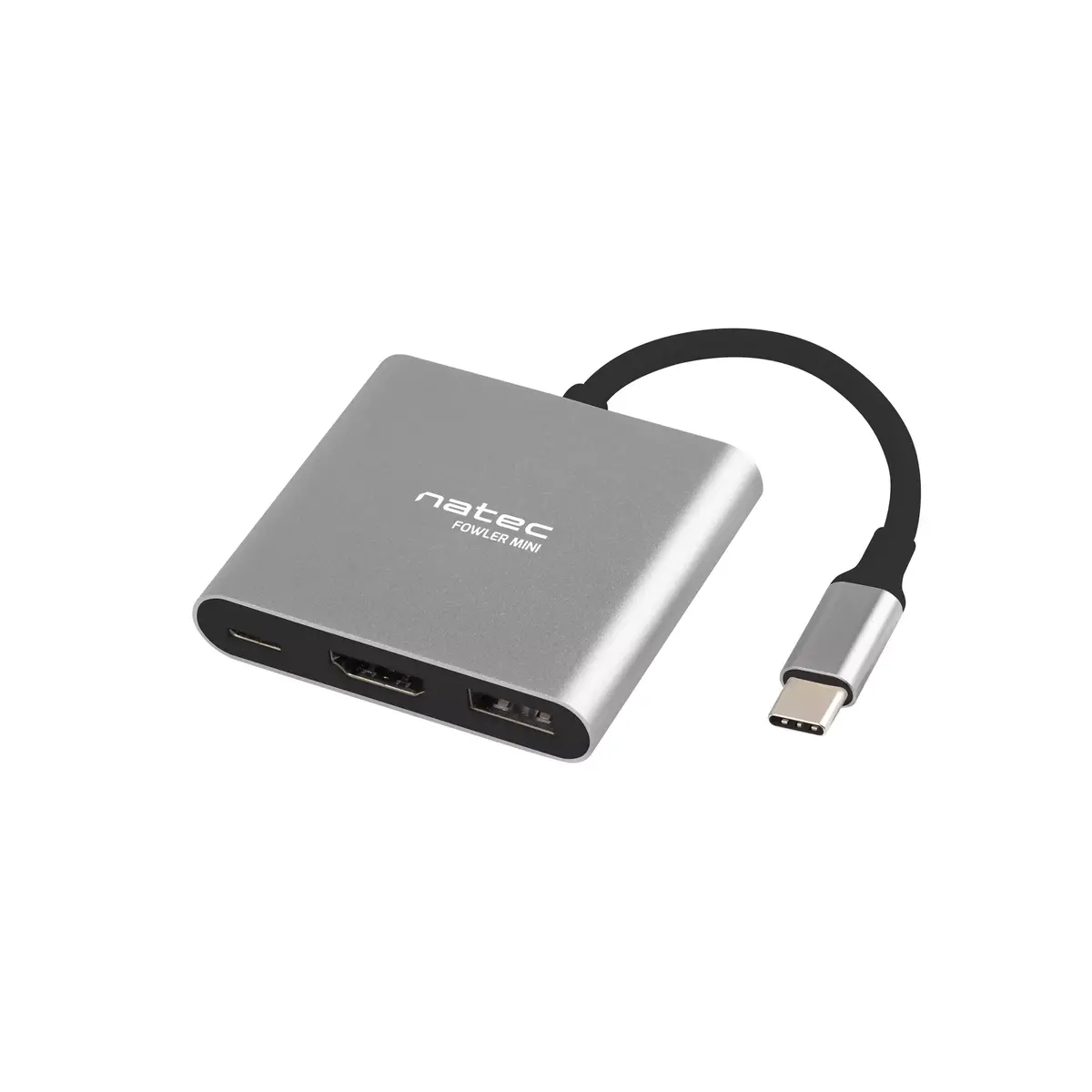 USB-C хаб NATEC Fowler Mini — USB 2.0 Type-C, HDMI, USB Photo 3