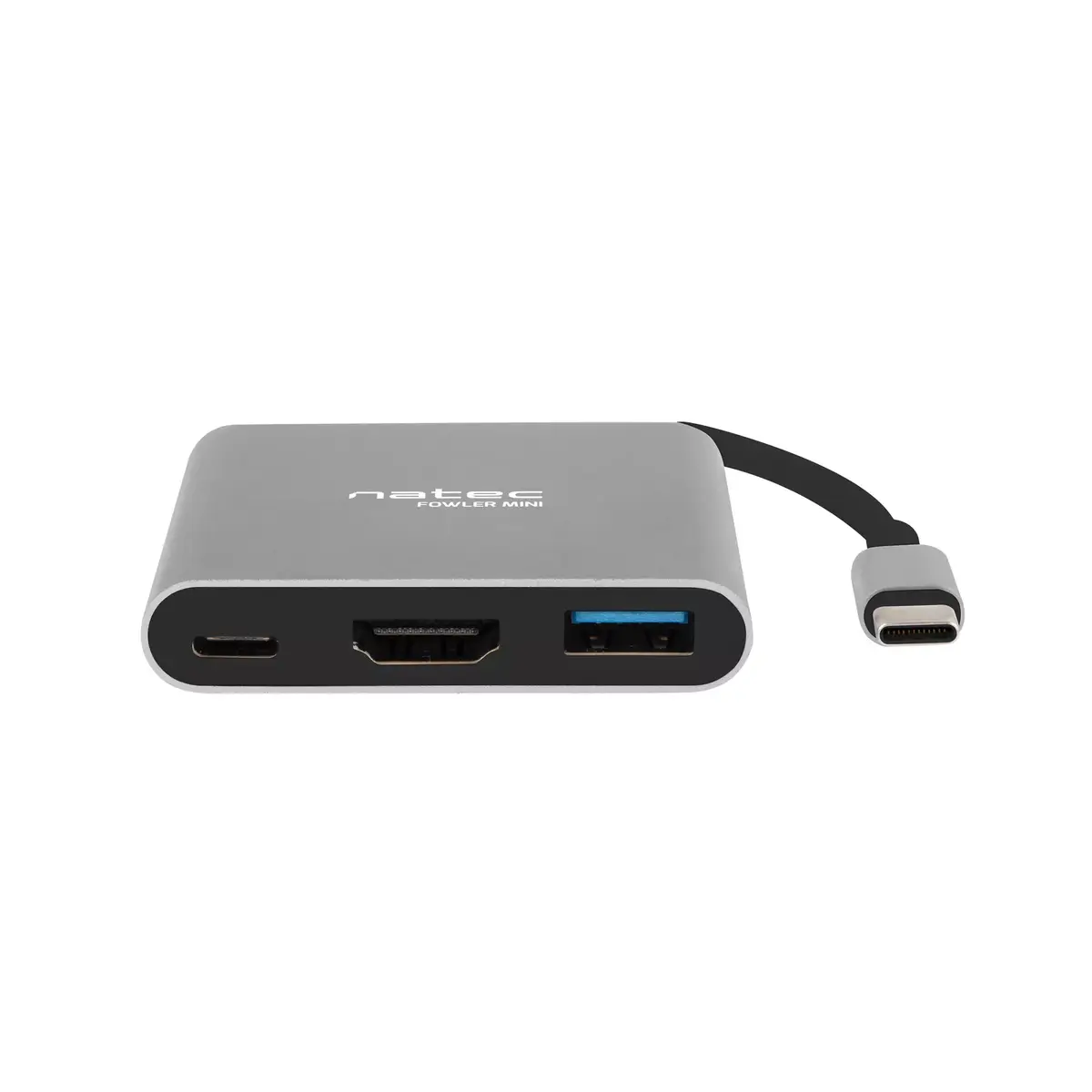 USB-C хаб NATEC Fowler Mini — USB 2.0 Type-C, HDMI, USB Photo 4